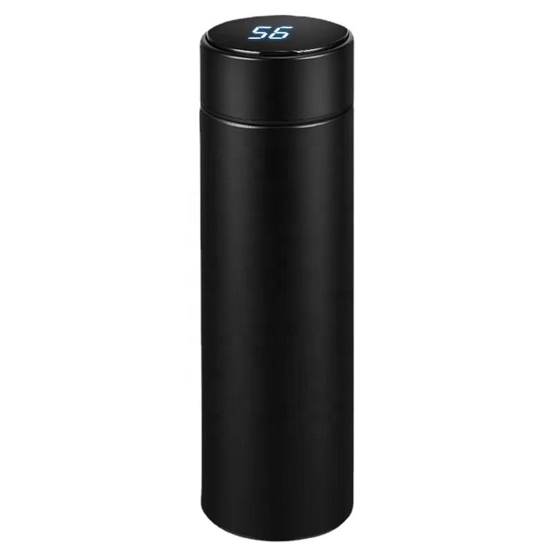 Stainless steel smart water bottle, smart thermos cup with LED temperature display