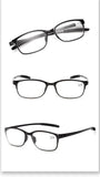 '+300 reading glasses black