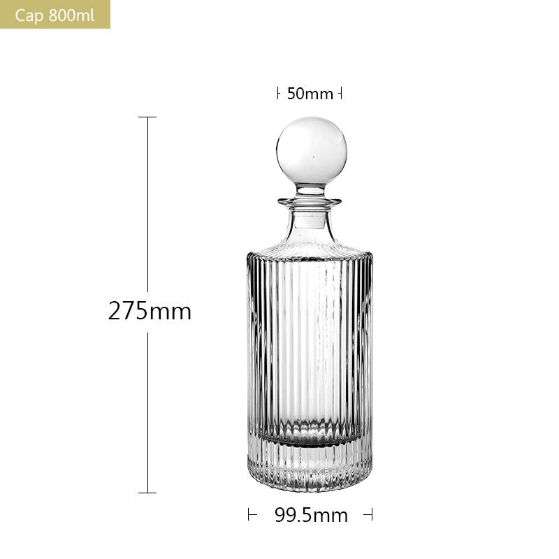 800ML Whiskey Decanter Material:Glass