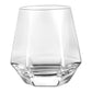 300ml hexagonal glass – stylish and unique design with a distinctive hexagonal shape, perfect for serving beverages like water, juice, or cocktails, made from durable glass, ideal for home, bars, or special occasions.