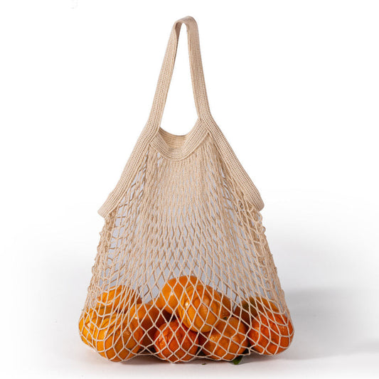 Cotton Shopping Bag - Beige Color