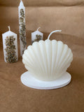 White Oyster Soy Candle - Handmade