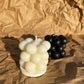 Black Messy Bubble Soy Candle - Handmade