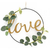 Love Eucalyptus Wreath, 25cm