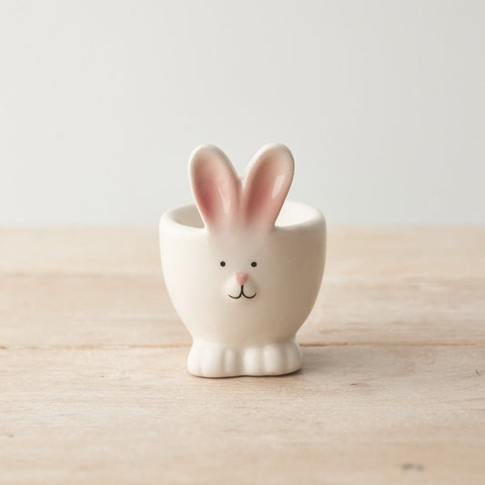 Pink Bunny Egg Cup, 9cm