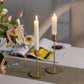Premium Metal Iron Candle Holders - Elegant and Durable Candle Stands for Wedding Decor - Perfect for Creating Ambient Lighting and Adding a Stylish Touch to Wedding Tables or Venues