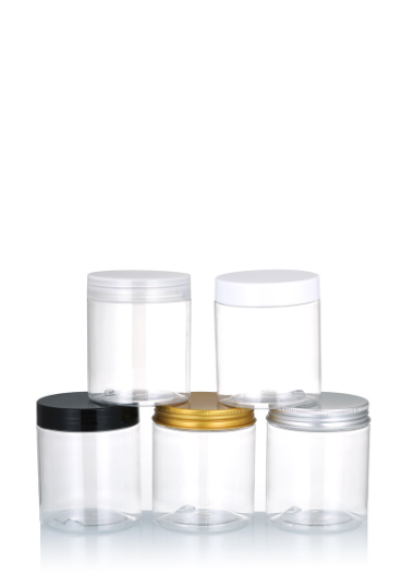 200ml Cylinder storage jar with bamboo lid