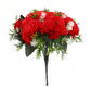 Artificial Hydrangea Silk Flowers, 11 Forks, 55 cm (21.7 Inches) Tall, Realistic Faux Blooms for Home, Wedding, Office & Event Floral Arrangements