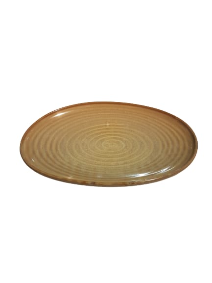 12"Oval plate