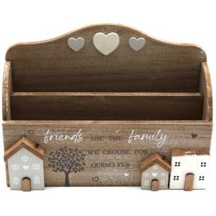 Wooden Letter Rack