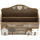 Wooden Letter Rack