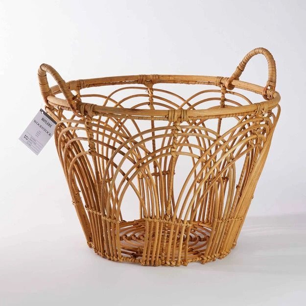 WOODSTOCK Rattan basket size L