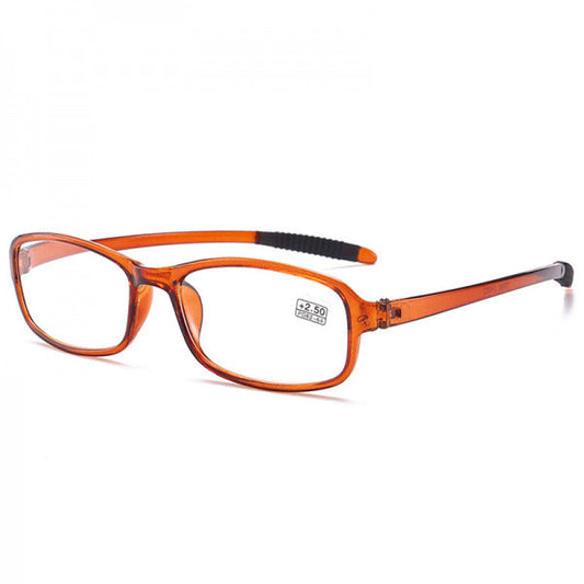 '+100 reading glasses orange