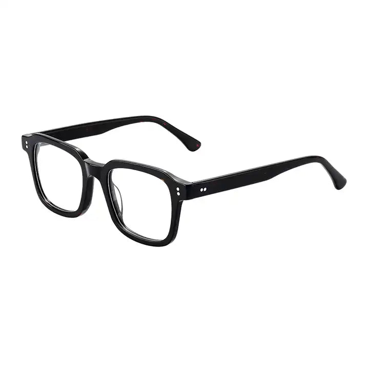 100% Italian Unisex Custom Designer Acetate Reading Glasses Square Luxury Brand Eyeglasses