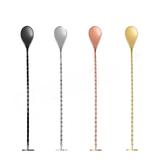 Rose gold mixing spoon